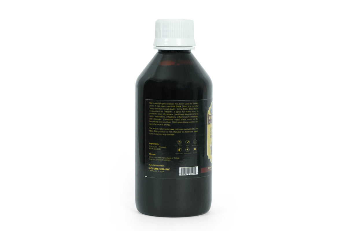 100% Pure Black Seed Oil (8oz) Volume USA