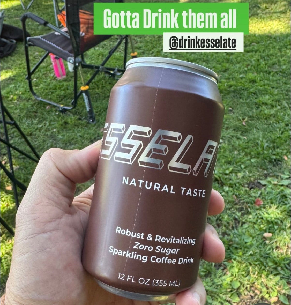 ESSELATE™ Sparkling Coffee Drink — Real Coffee, Smooth, Zero Sugar, 80mg Clean Caffeine