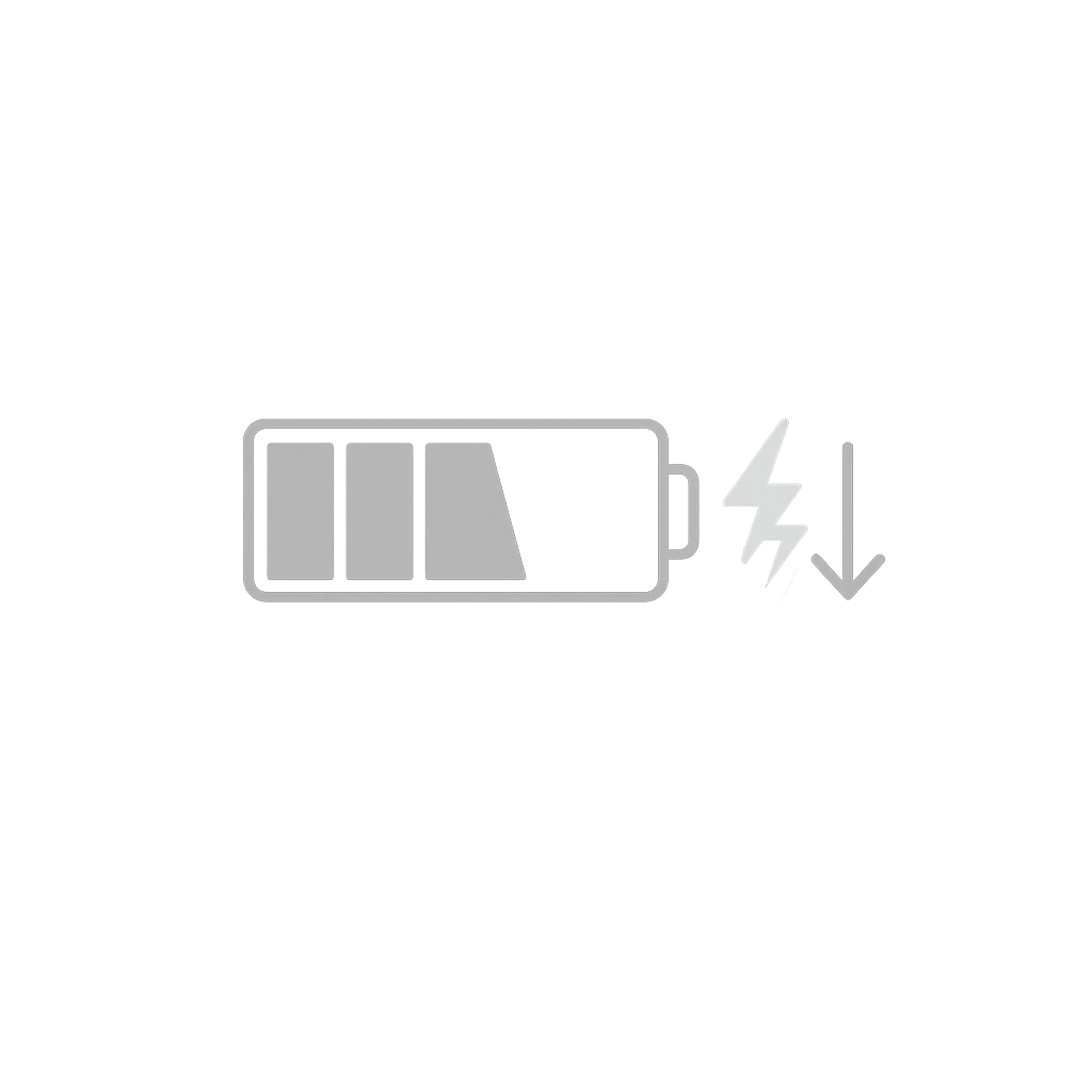 Energy crash icon