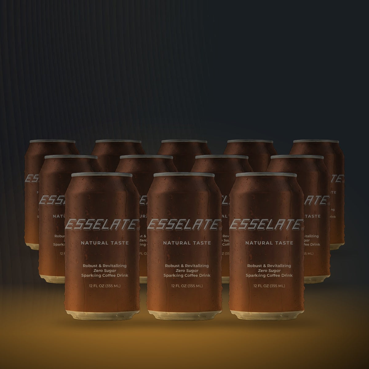 ESSELATE sparkling coffee 12-pack